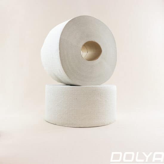 Туалетная бумага "Джамбо", 1-но слойная, макулатурная, серая 130 м, 8 шт./уп.