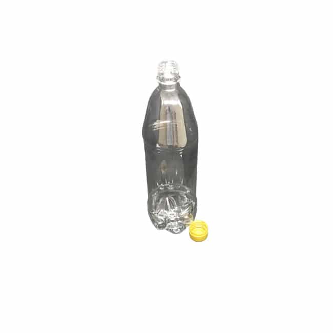 Бутылка одноразовая без крышки, ПЕТ, V=1000 мл, D=28 мм (арт.17011)