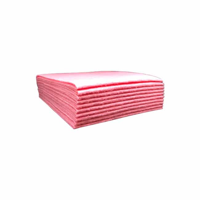 Салфетки вискозные, без логотипа, розовые, 30 см*38 см, 10 шт./уп. (арт.32025)