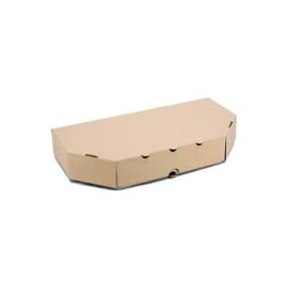 Коробка для пиццы крафт, 330 × 165 × 40 мм, (100шт / пак). (арт. 15171)