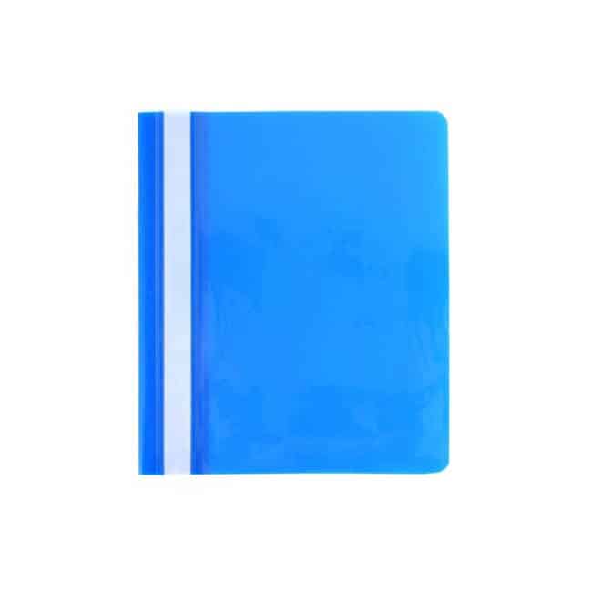Скоросшиватель пластиковый, А5, синий, E31507-02, шт (арт. 45095)