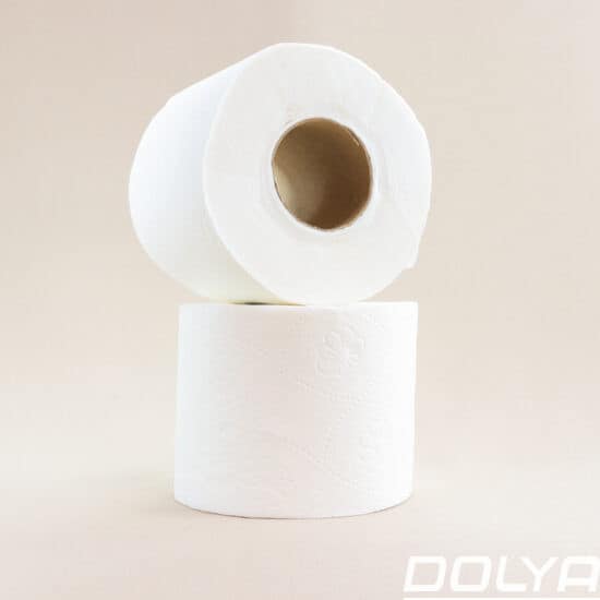 Туалетная бумага на гильзе "Papero", двуслойная, целлюлозная, белая, 30м. 6 шт/уп. (8 уп / ящ).
