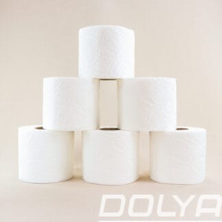 Туалетний папір «Nova» 2-шаровий, целюлозний, на гільзі, білий 15м, 50шт/пак
