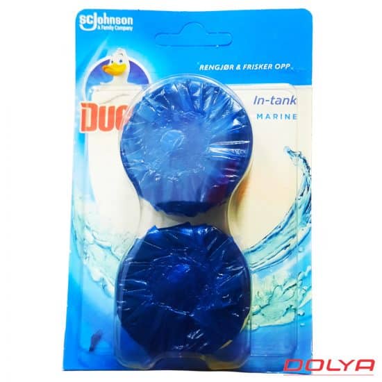 Засіб для чищення таблетка чистоти для зливного бачка, DUCK®, морський, 2х50g/r